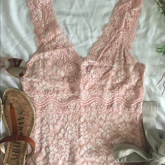Pink Lace Tank - Picture 5 of 5